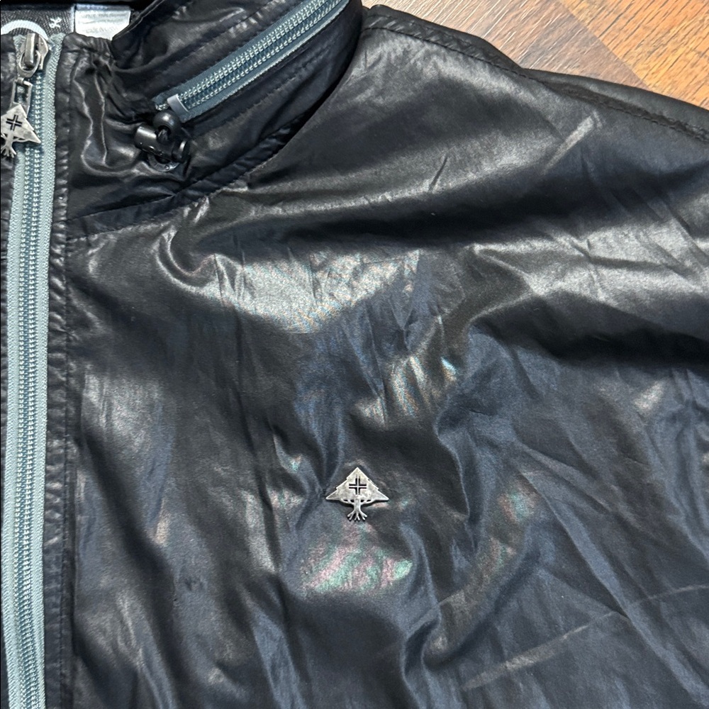 LRG Windbreaker Jacket Black Full Zip Streetwear 3XL - Picture 4 of 12